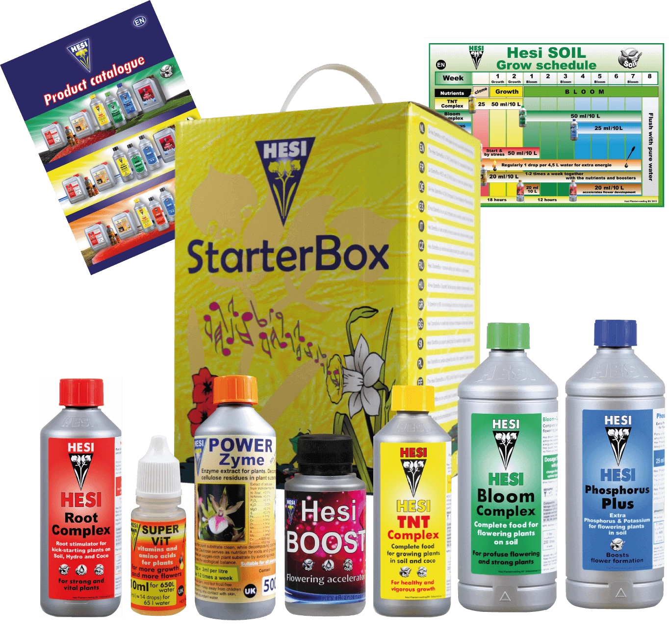 Набор Hesi StarterBox Soil от магазина GrowMix