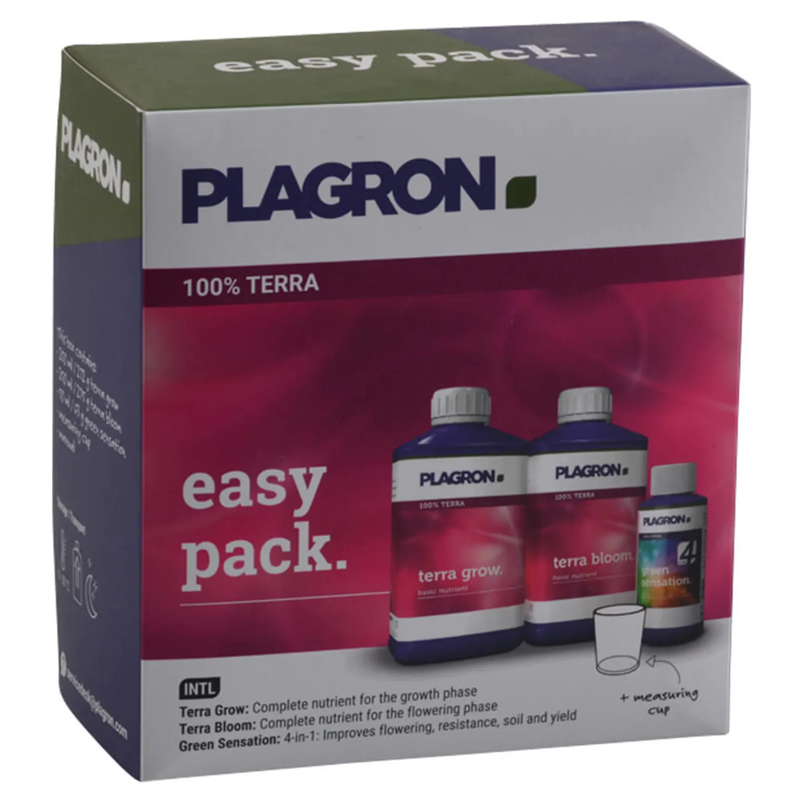 Набор Plagron Easy Pack, Terra 100% от магазина GrowMix