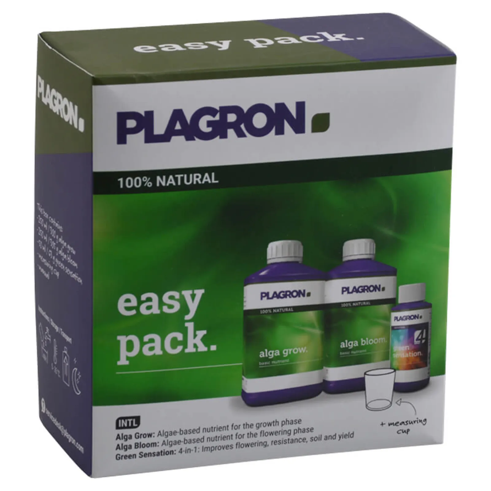 Набор Plagron Easy Pack, Natural 100% от магазина GrowMix