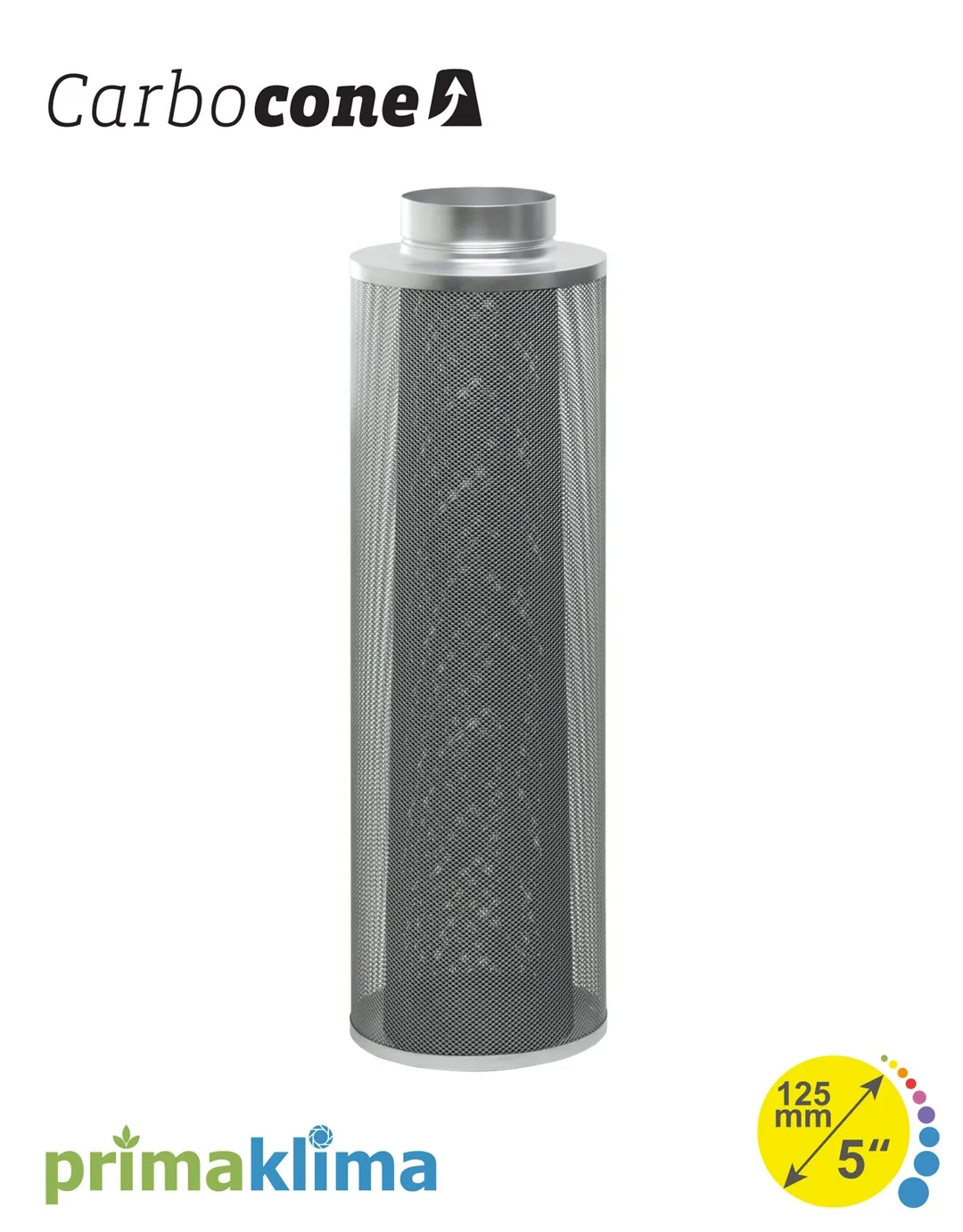 Угольный фильтр Prima Klima Carbocone K4601-125 Ø125mm, 600m3/h