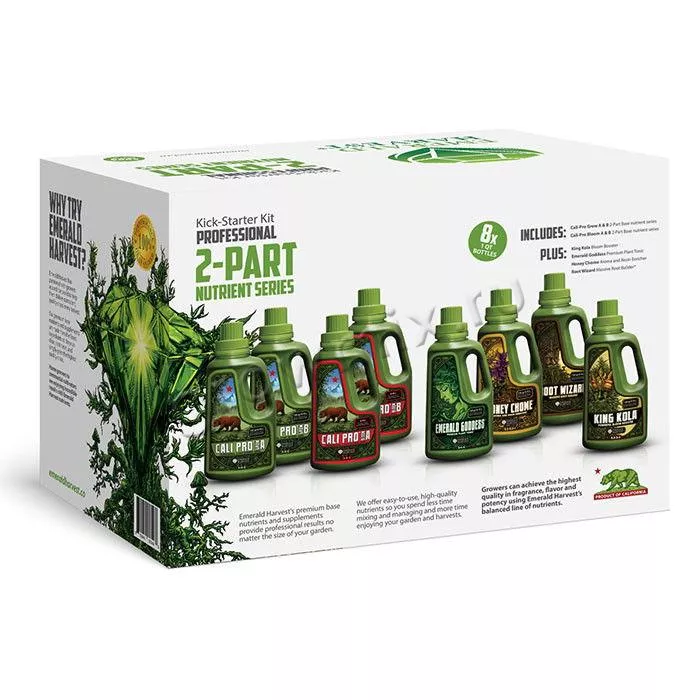 Картинка  Набор Emerald Harvest Starter Kit - 2 Part Base от магазина GrowMix Набор Emerald Harvest Starter Kit - 2 Part Base от магазина GrowMix