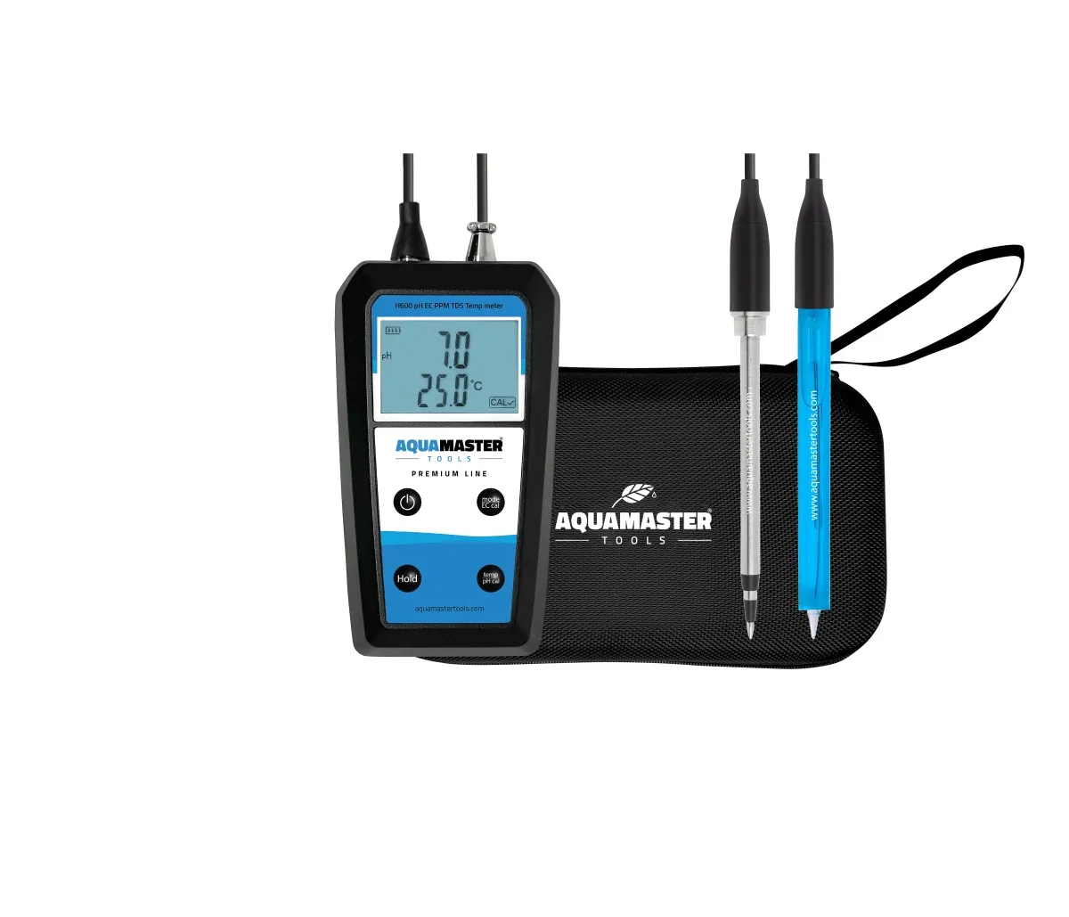 Aqua Master H600 PRO Handheld - электронный измеритель pH, EC, PPM и температуры в почве