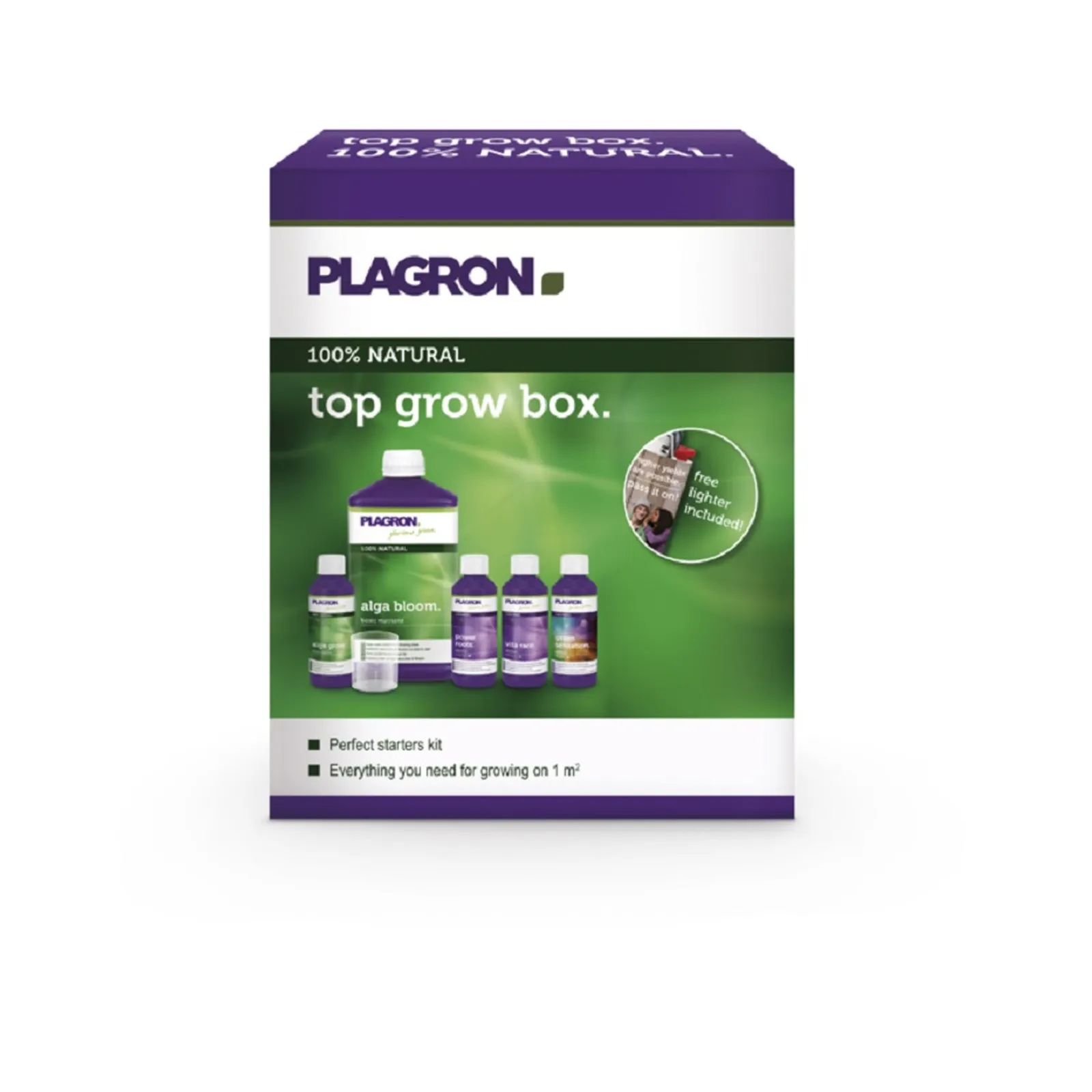 Набор Plagron Top Grow BOX, Natural 100% от магазина GrowMix