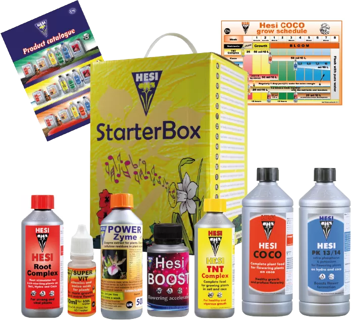 Набор Hesi StarterBox Coco от магазина GrowMix