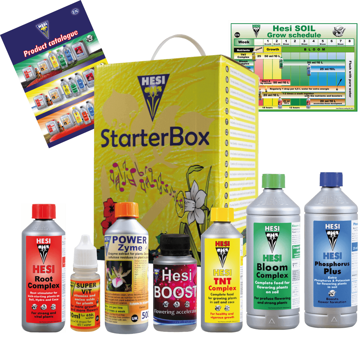 Набор Hesi StarterBox Soil от магазина GrowMix