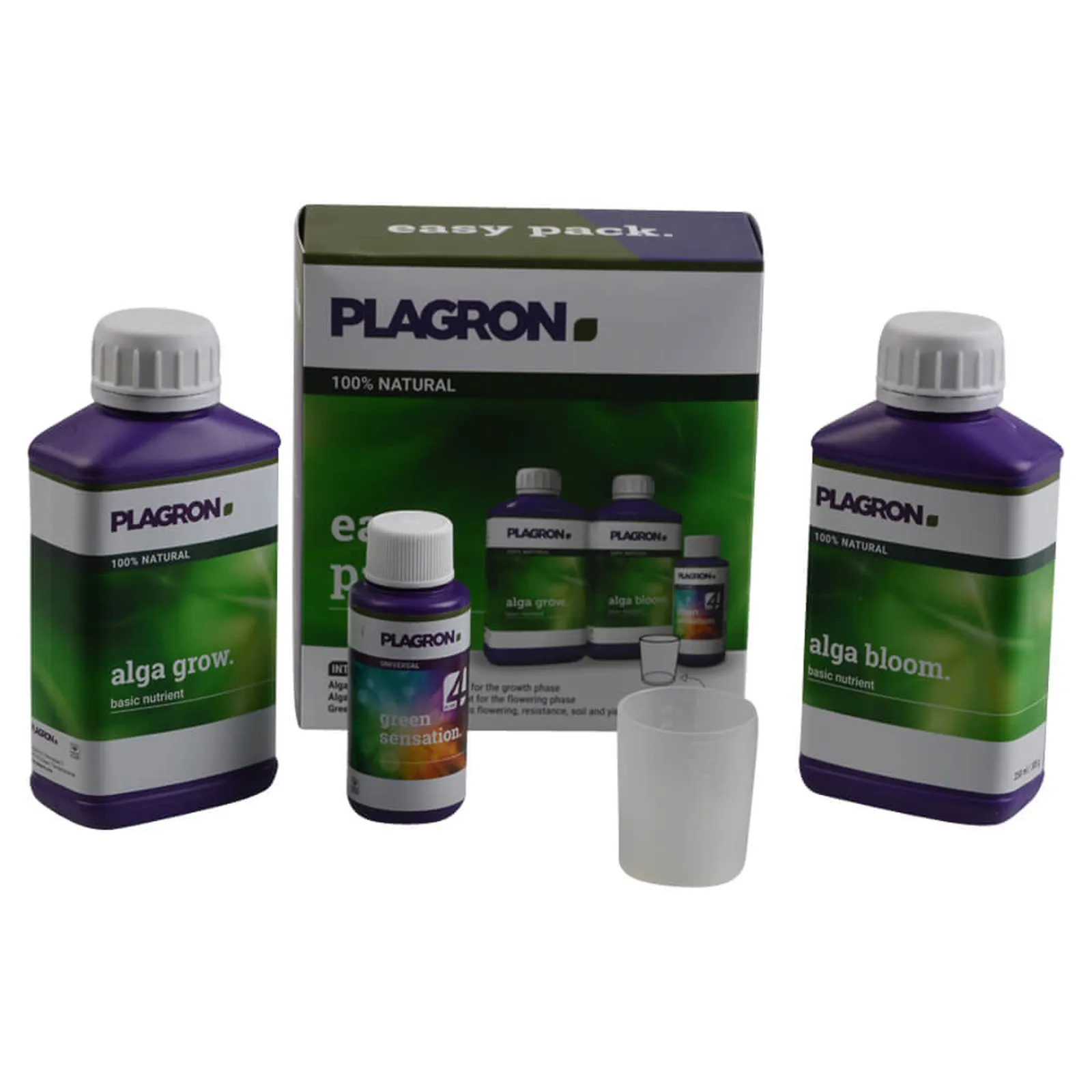 Набор Plagron Easy Pack, Natural 100% от магазина GrowMix