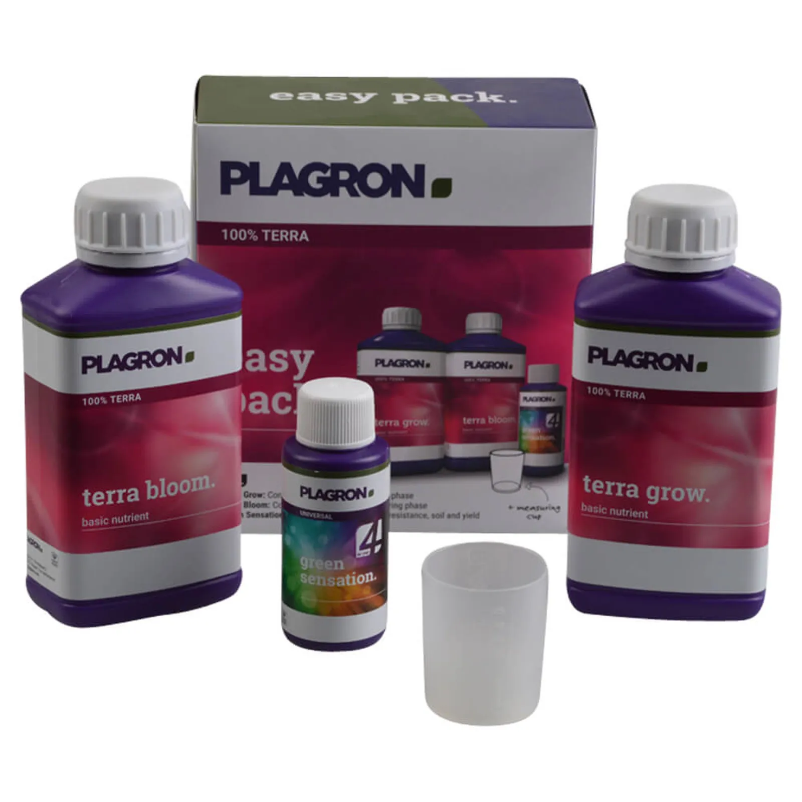 Набор Plagron Easy Pack, Terra 100% от магазина GrowMix